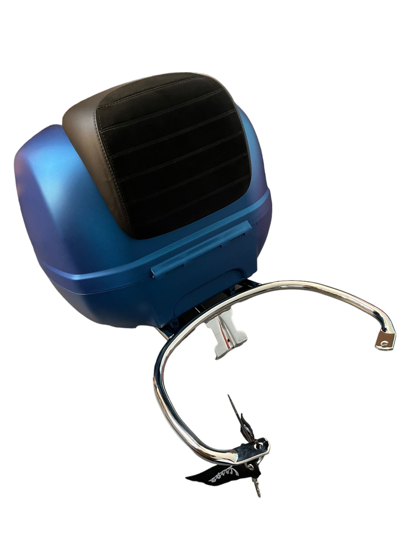 VESPA GTS MAT MAVİ ÇANTA SETİ TOPCASE