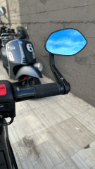 VESPA GİDON AYNA ZELİONİ OVAL