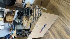 VESPA GTS VE GTV ÖZEL SIRT DAYAMA PEDLİ PORT BAGAJ