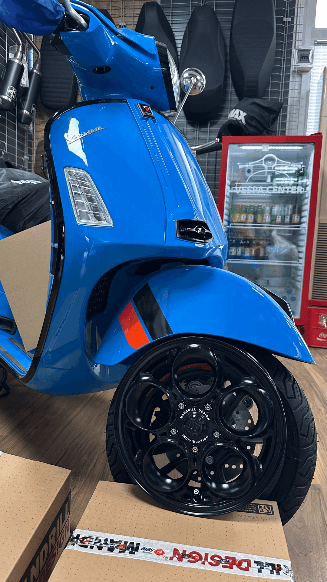 VESPA GTS VE GTV MANDRİLL MİLANO JANT TAKIMI 12 İNÇ