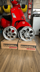 VESPA GTS VE GTV MANDRİLL ROMA JANT TAKIMI 12 İNÇ
