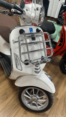 VESPA PRİMAVERA VE SPRİNT ÖN PORT BAGAJ KROM