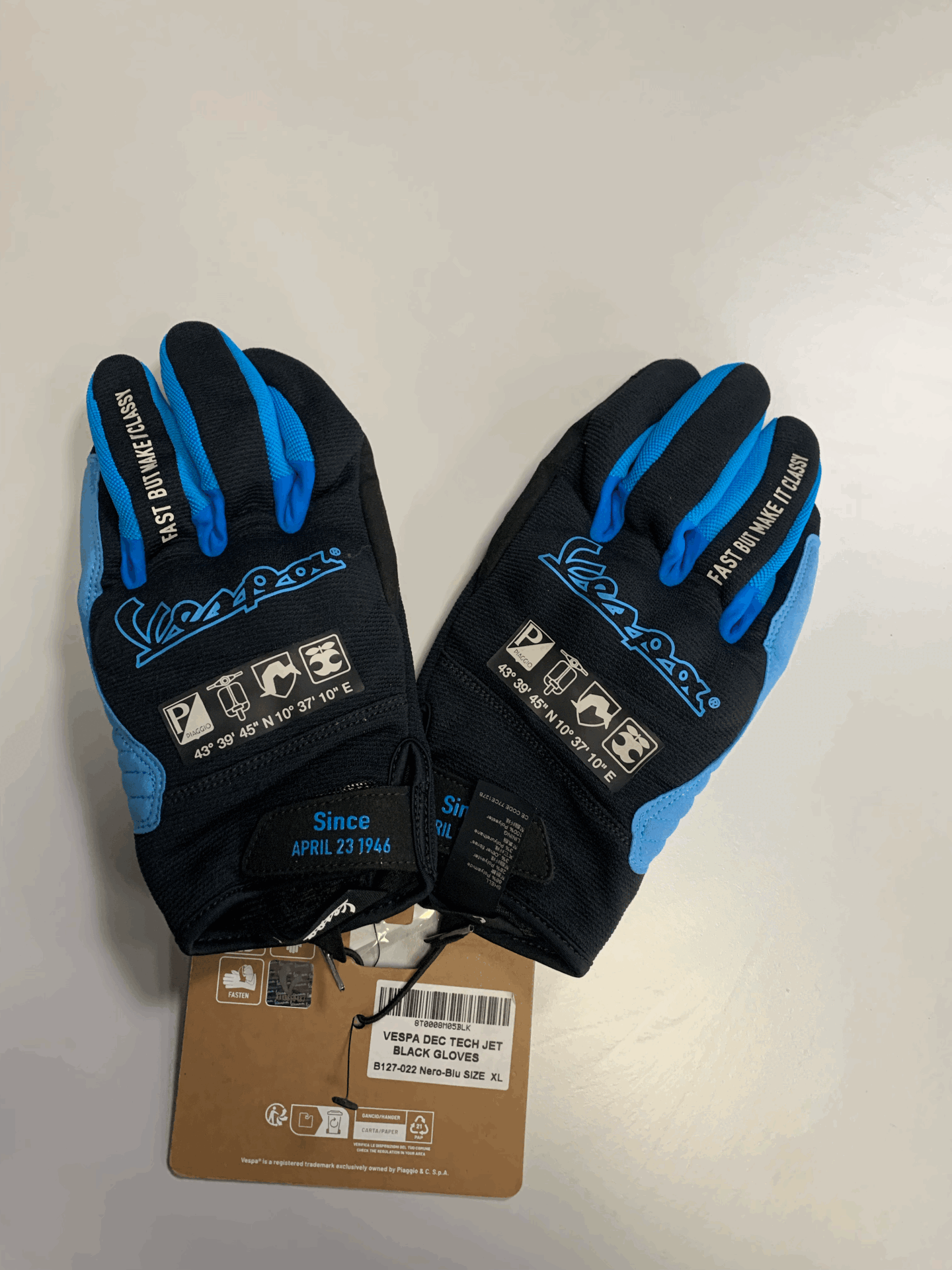 VESPA MOTOSİKLET KORUYUCU ELDİVEN