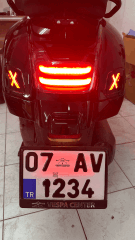 VESPA GTS VE GTV SİP ARKA STOP 2023 MODEL UYUMLU
