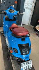 VESPA GTV BORDO ÇİFT SELE KOLTUK