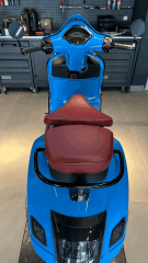VESPA GTV BORDO ÇİFT SELE KOLTUK