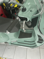 VESPA GTS ANAHTARSIZ MODEL İÇİN MOTO NOSTRA  KROM FREN KOLU MANET '22-'23 Anahtarsız