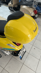 VESPA PRİMAVERA TOPCASE ÇANTA SETİ PARLAK SARI