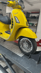 VESPA GTS VE GTV SIP JANT TAKIMI KROM 12 iNÇ
