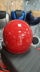 VESPA RED KASK KIRMIZI YENİ MODEL