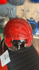 VESPA RED KASK KIRMIZI YENİ MODEL