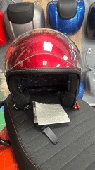 VESPA BORDO VİSOR MODELİ KASK