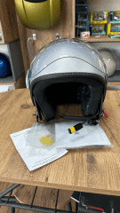 VESPA KASK VISOR İNTERKOM BLUETOOTH AÇIK GRİ /G23 RENK KODU