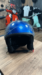 VESPA KASK VİSOR MODELİ YENİ MAVİ RENK