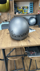 VESPA KASK VISOR İNTERKOM BLUETOOTH AÇIK GRİ /G22 RENK KODU