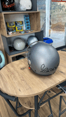 VESPA KASK VISOR İNTERKOM BLUETOOTH AÇIK GRİ /G22 RENK KODU