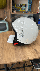VESPA KASK VİSOR MODELİ YENİ PARLAK BEYAZ