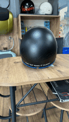 VESPA KASK VİSOR MODELİ YENİ MAT SİYAH