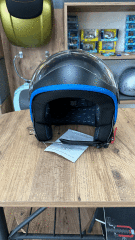 VESPA KASK VİSOR MODELİ YENİ MAT SİYAH
