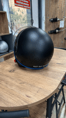 VESPA KASK VİSOR MODELİ YENİ MAT SİYAH