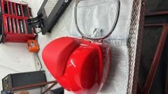 VESPA PRİMAVERA RED ÇANTA SETİ TOPCASE