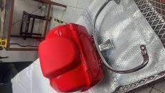 VESPA PRİMAVERA RED ÇANTA SETİ TOPCASE