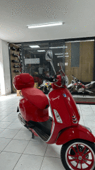 VESPA PRİMAVERA RED ÇANTA SETİ TOPCASE