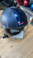 VESPA VİSOR KASK MODERNİST LACİVERT