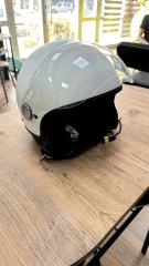 VESPA KASK VISOR İNTERKOM BLUETOOTH MAT BEYAZ