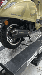 VESPA PRİMAVERA / SPRİNT AKRAPOVİÇ EGZOZ