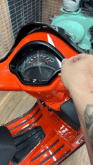 VESPA GTS ANAHTARSIZ 2023 MODELLER İÇİN ZELİONİ GÖSTERGE ÇERÇEVESİ