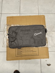 VESPA TORPİDO ÇANTASI SİP MARKA GRİ