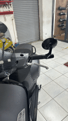 VESPA GİDON AYNA SİP AYNA SETİ SİYAH GİDON UCU AYNALAR