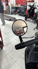 VESPA GİDON AYNA SİP AYNA SETİ SİYAH GİDON UCU AYNALAR