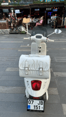 VESPA JUSTIN BIEBER DERİ BAGAJ ÇANTA DEMİR HARİÇ