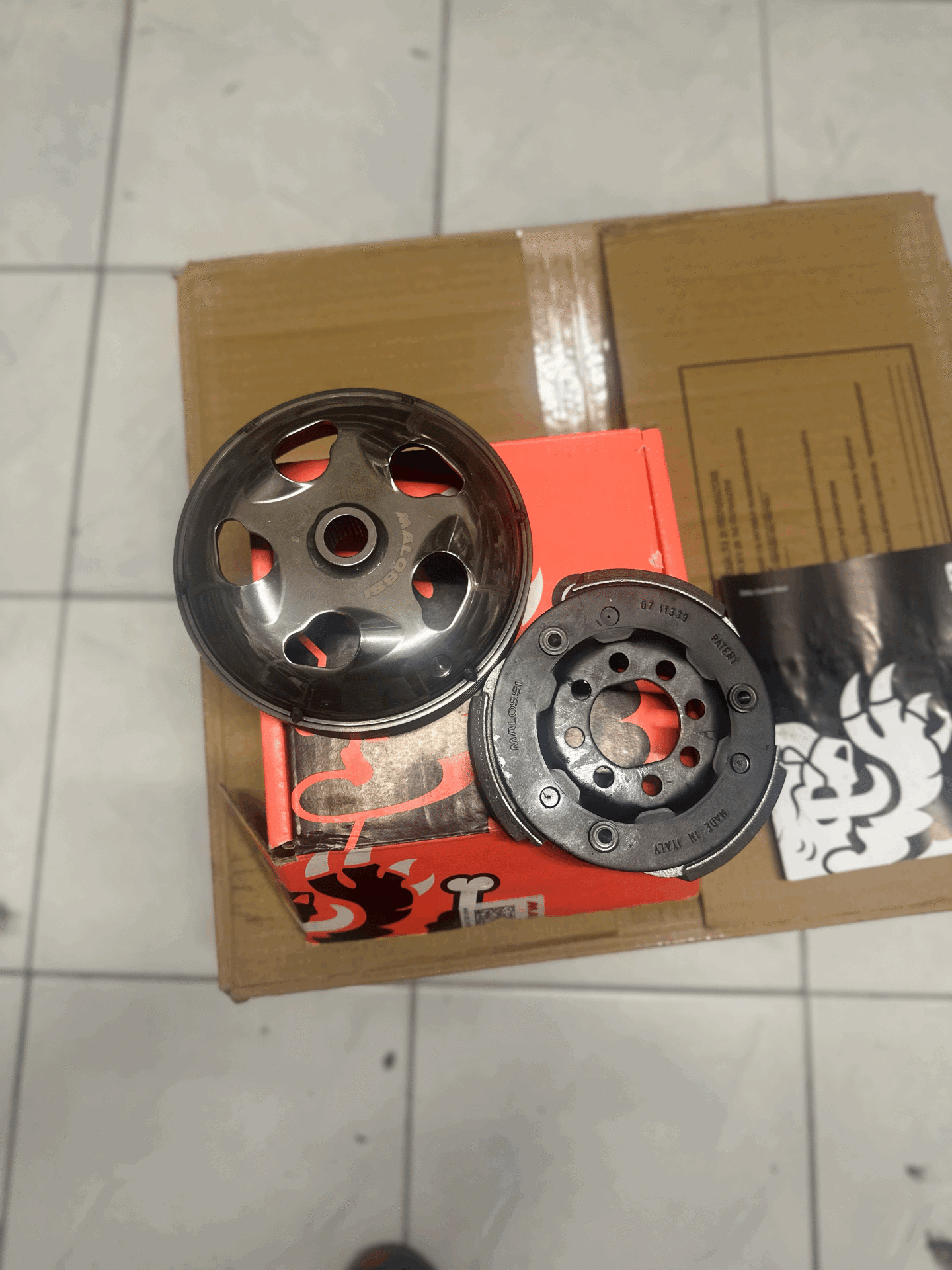 VESPA GTS VE GTV MALOSSİ DEBRİYAJ SETİ KOD 5216918