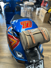 VESPA CLASSİC ARKA ÇANTA TOPCASE KÜÇÜK YEŞİL