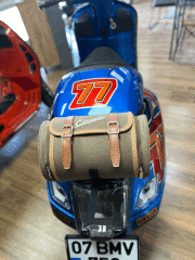 VESPA CLASSİC ARKA ÇANTA TOPCASE KÜÇÜK YEŞİL