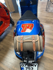 VESPA CLASSİC ARKA ÇANTA TOPCASE KÜÇÜK YEŞİL