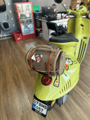 VESPA CLASSİC ARKA ÇANTA TOPCASE ORTA BOY YEŞİL