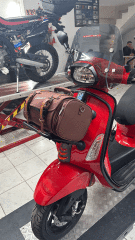 VESPA CLASSİC ARKA ÇANTA TOPCASE ORTA BOY BORDO