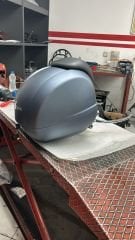 VESPA TOPCASE ÇANTA SETI GTV SEi GIORNi MAT GRi GRiGIO DOLOMiTi