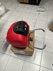 VESPA PRİMAVERA  TOPCASE MAT KIRMIZI ÇANTA SETİ