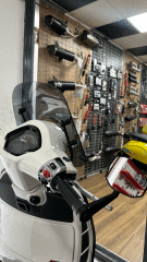 VESPA HİGHSİDER GİDON AYNA TAKIMI OVAL SİYAH