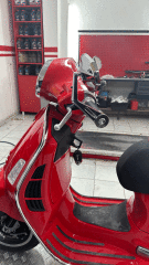 VESPA HİGHSİDER GİDON AYNA TAKIMI OVAL KROM