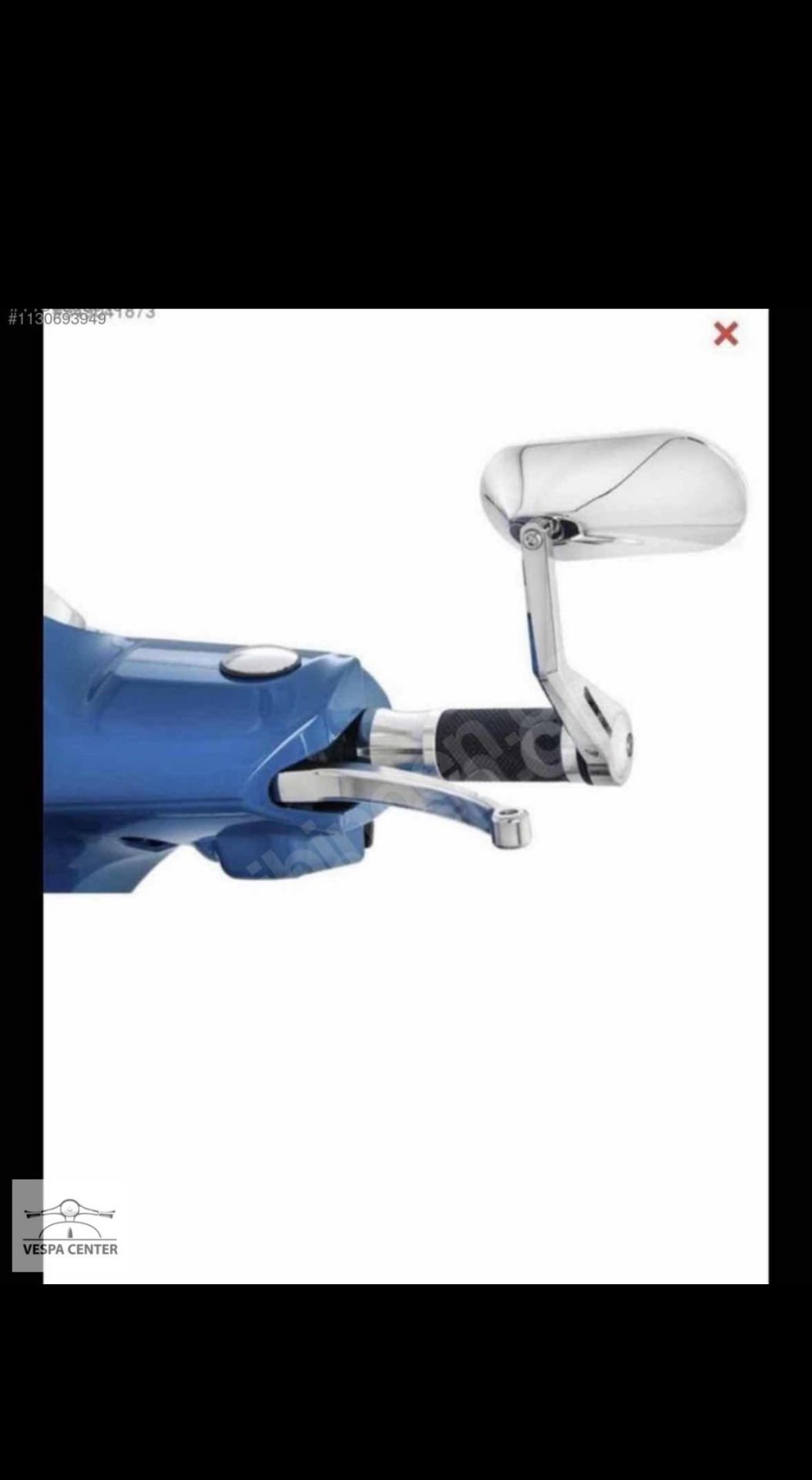 VESPA GİDON AYNA TAKIMI KROM