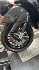 VESPA GTS VE GTV AMORTİSÖR PANELİ ZELİONİ