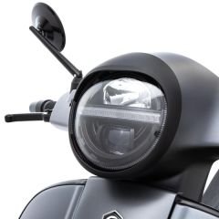 VESPA GTS FAR KAŞI SİP MARKA MAT SİYAH 2013 VE 2018 ARASI UYUMLU