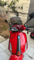 VESPA SPRİNT ÖN CAM FÜME