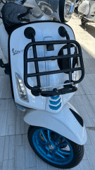 VESPA PRİMAVERA VE SPRİNT ÖN PORT BAGAJ PARLAK SİYAH